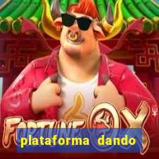 plataforma dando bonus de cadastro